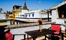 Terras B4 appartementen Santa Cruz